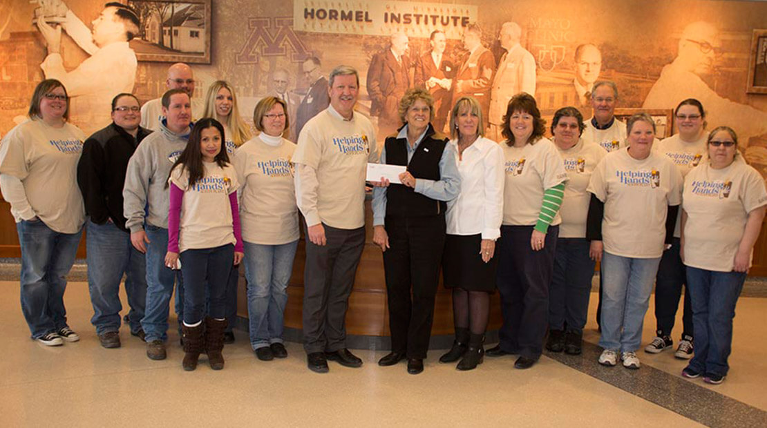 2016 Austin Plant Hormel Institute Donation