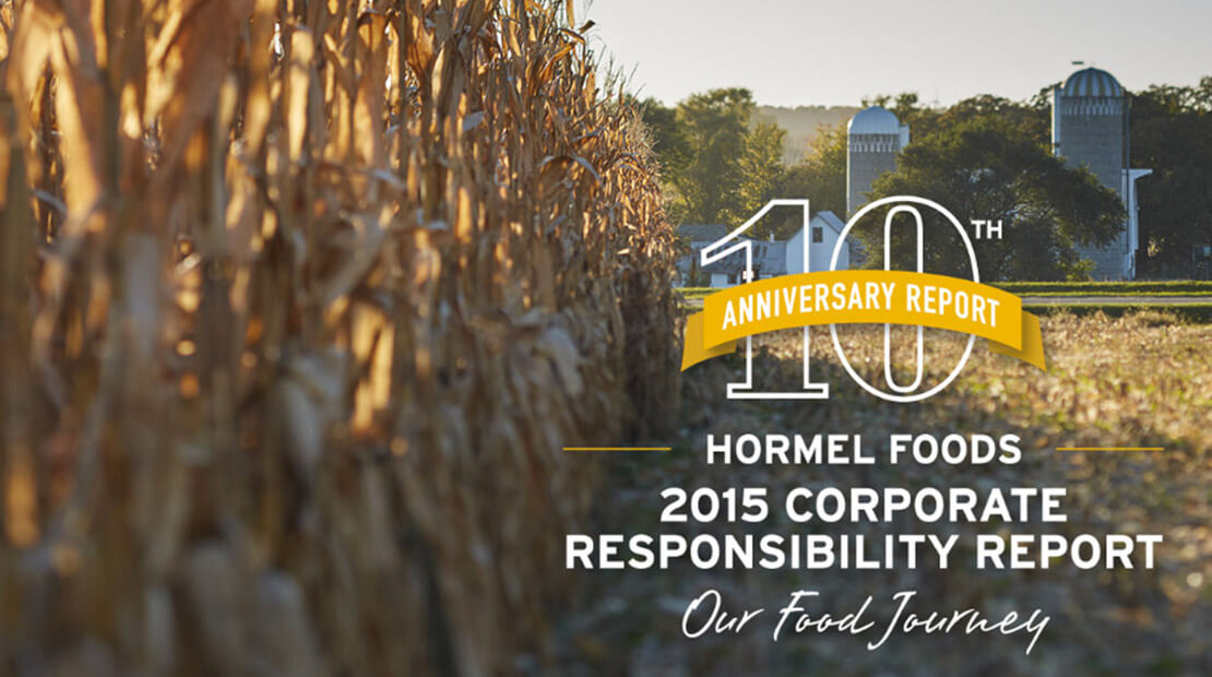 2016 Hormel Foods Corporate Responsibility Report