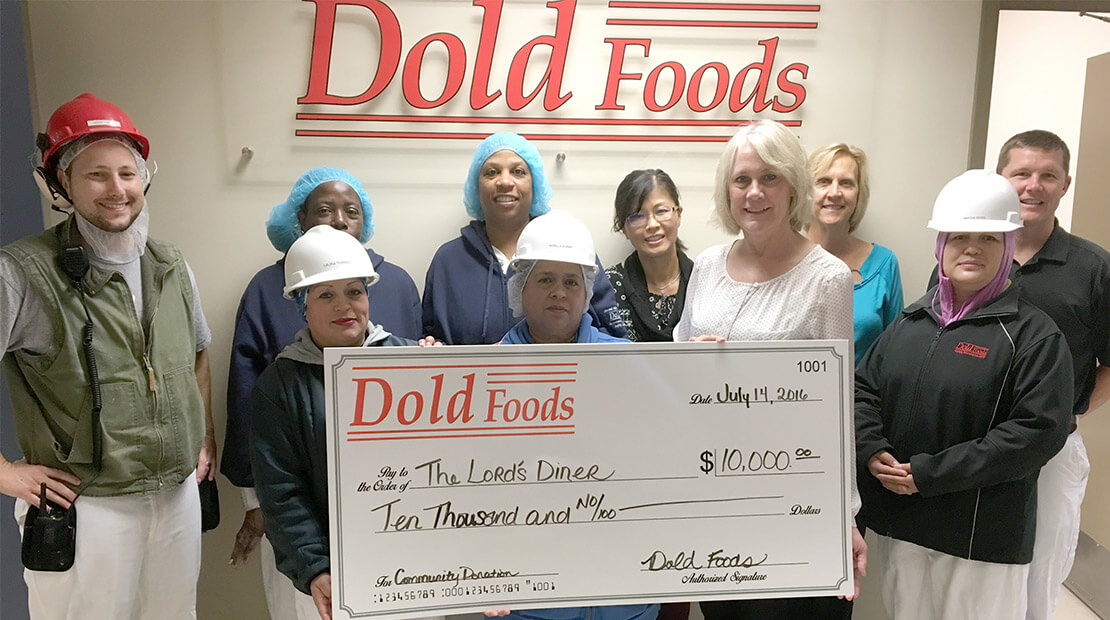 2016 Dold Foods Donation