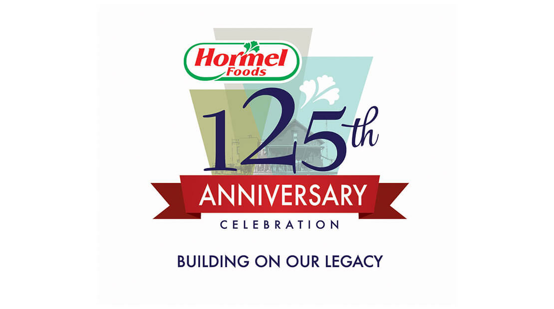 Hormel Foods 125th Anniversary Logo