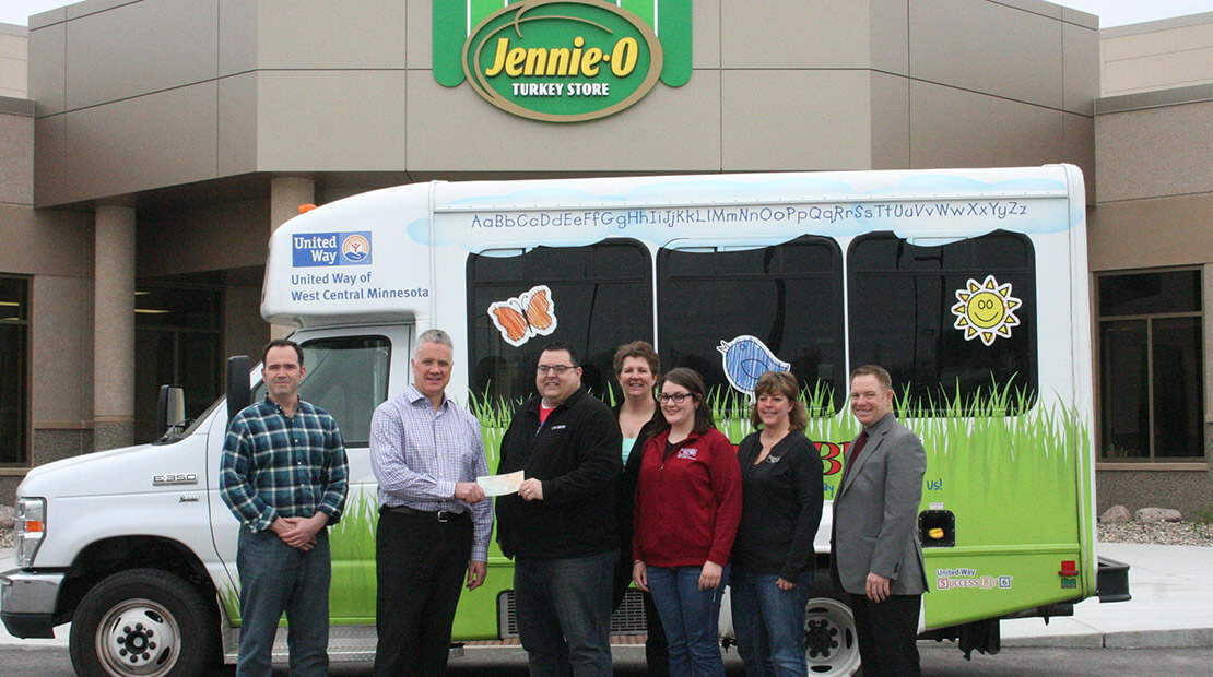 2016 Jennie-O Turkey Store Willmar Donation