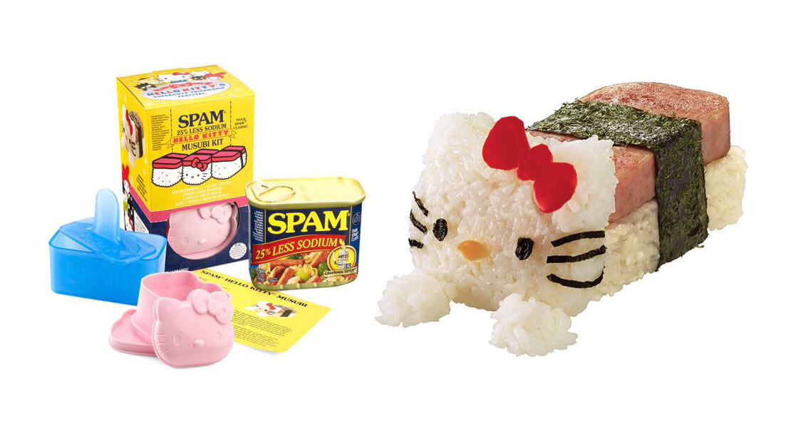 SPAM Musubi Hello Kitty