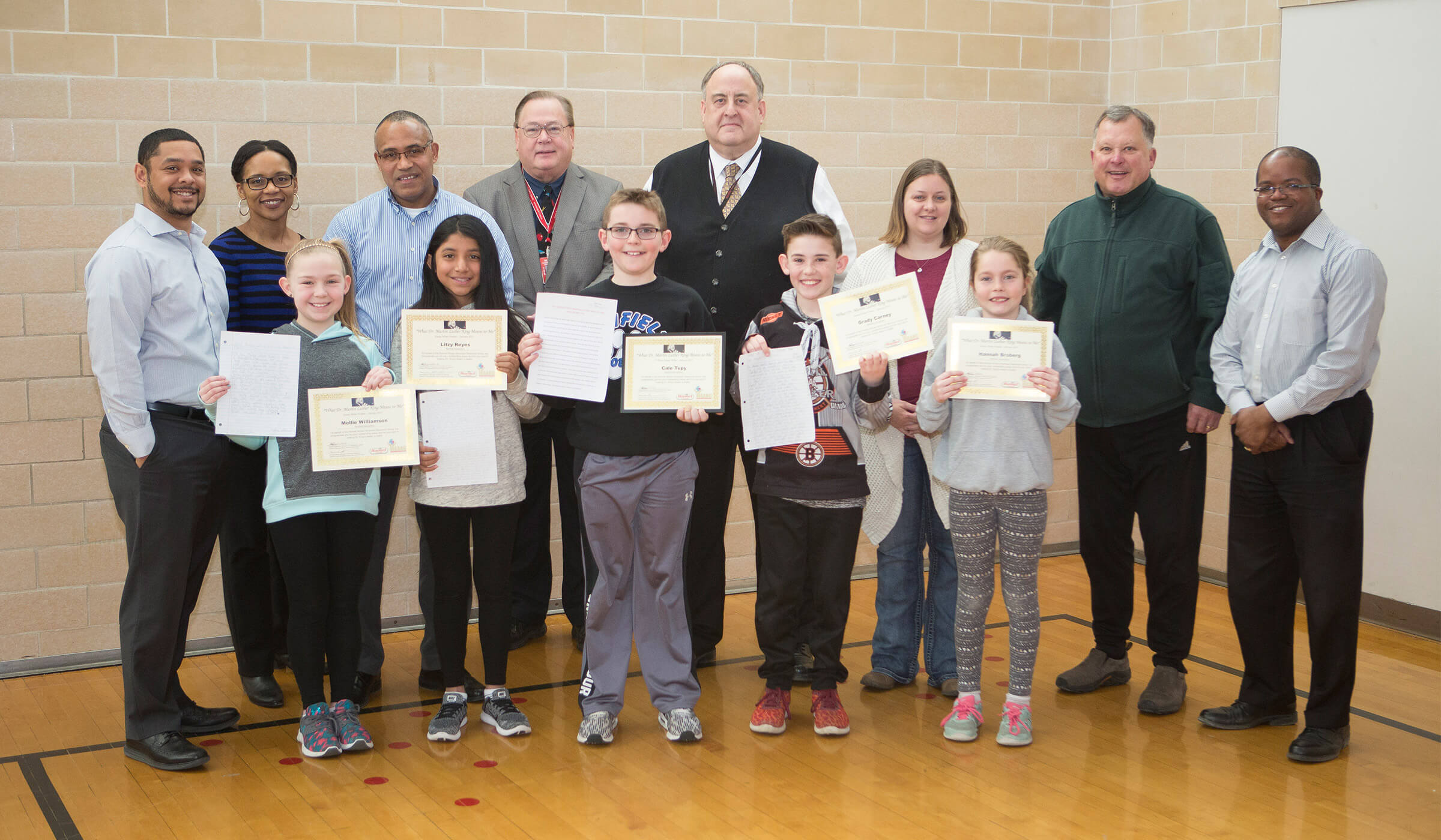 2017 MLK Essay Winners