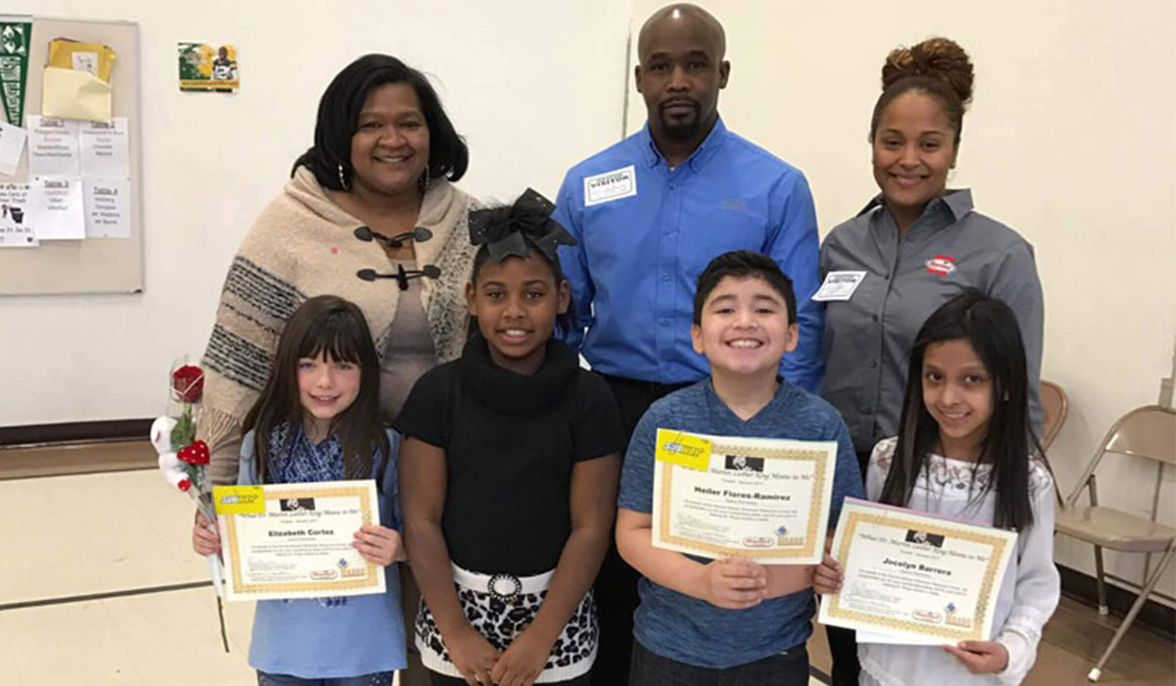 2017 MLK Essay Winners