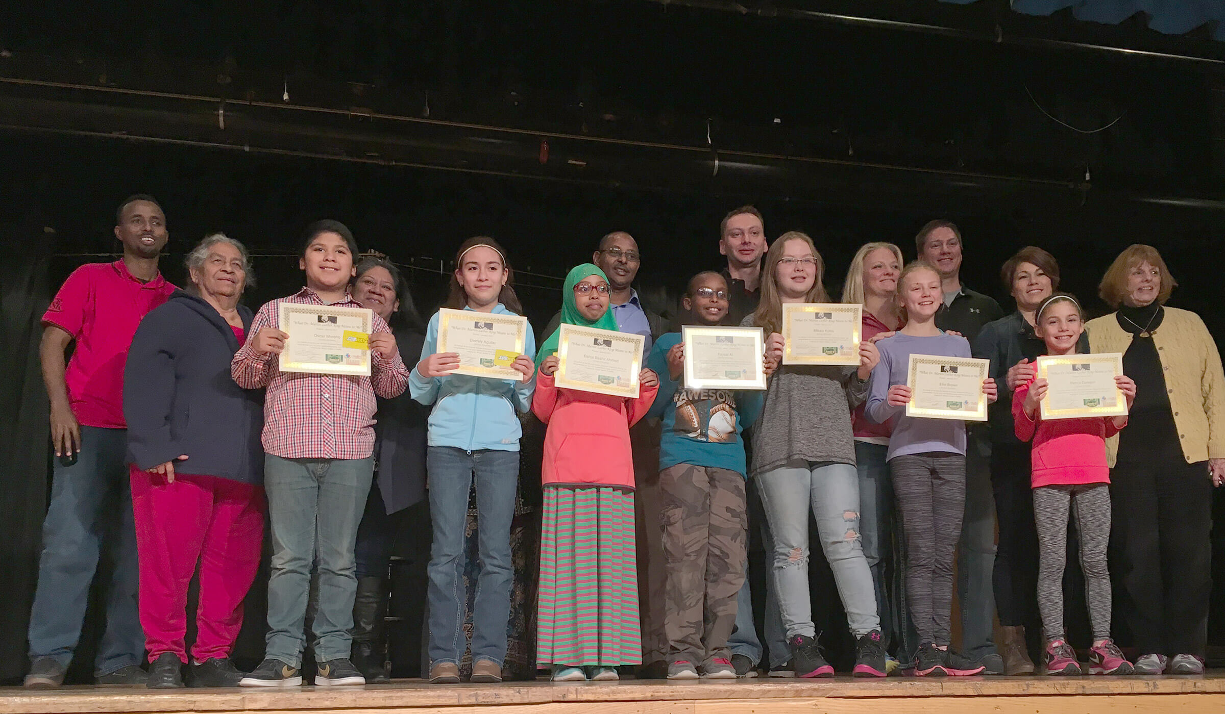 2017 MLK Essay Winners