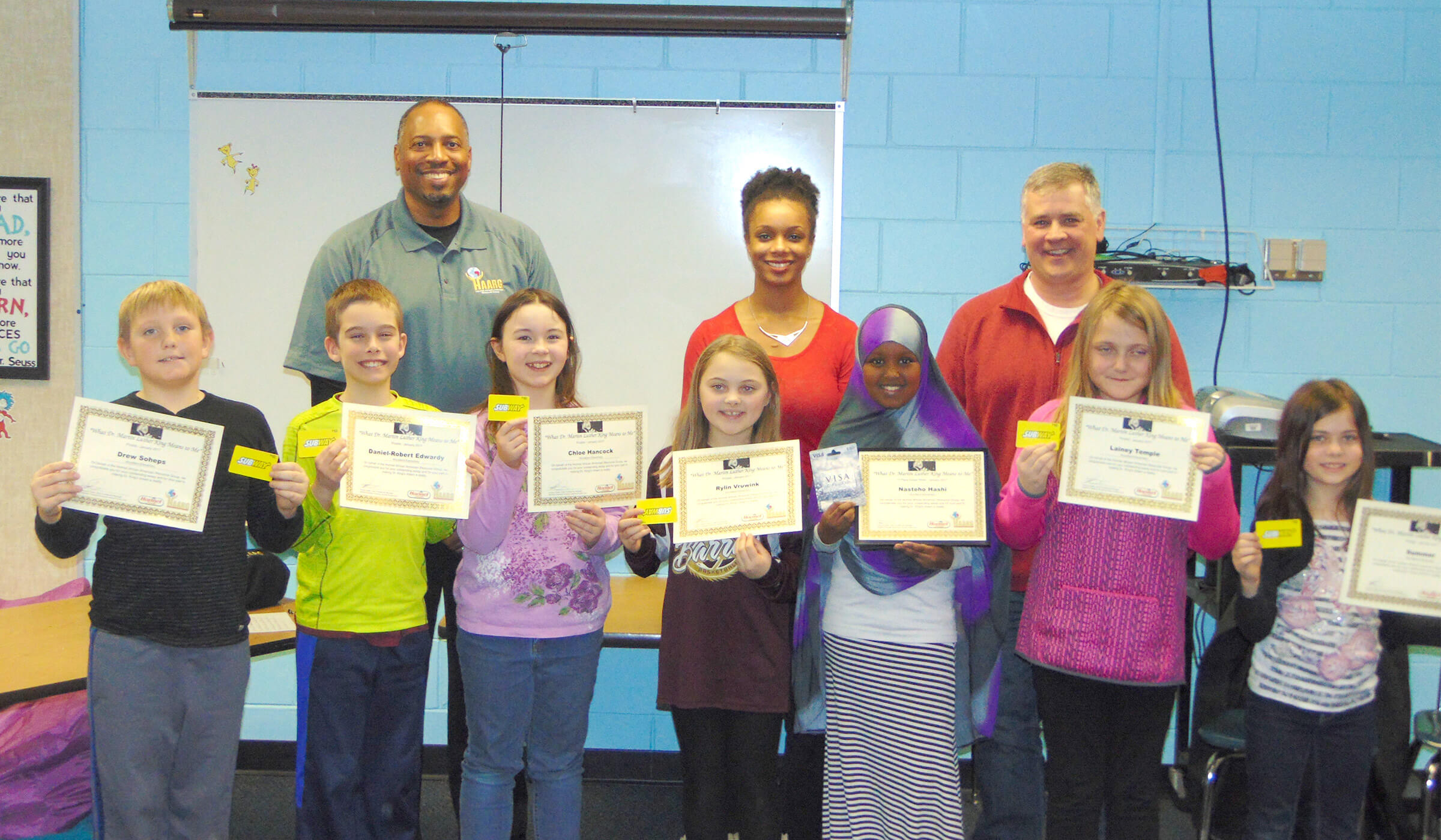 2017 MLK Essay Winners