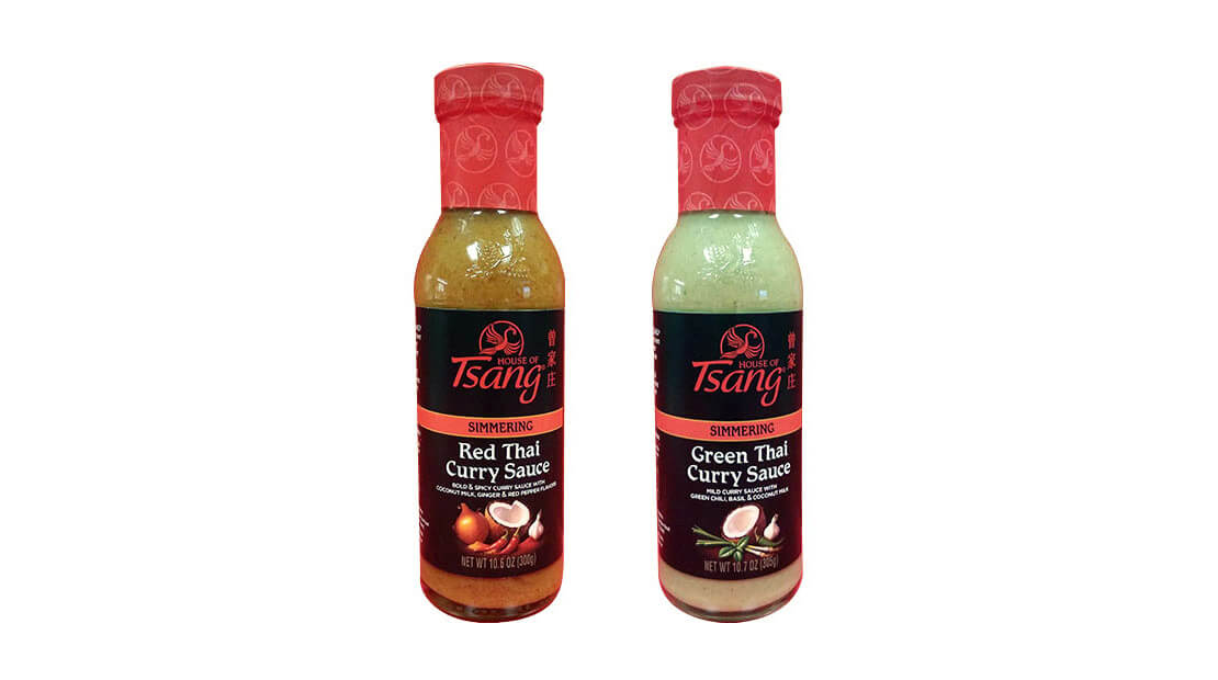 House Of Tsang Thai Curry Sauces