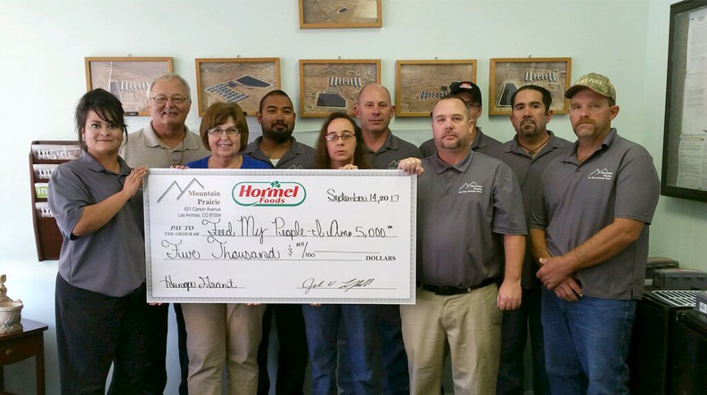Hormel Foods Helps Fight Hunger in Las Animas Hormel Foods