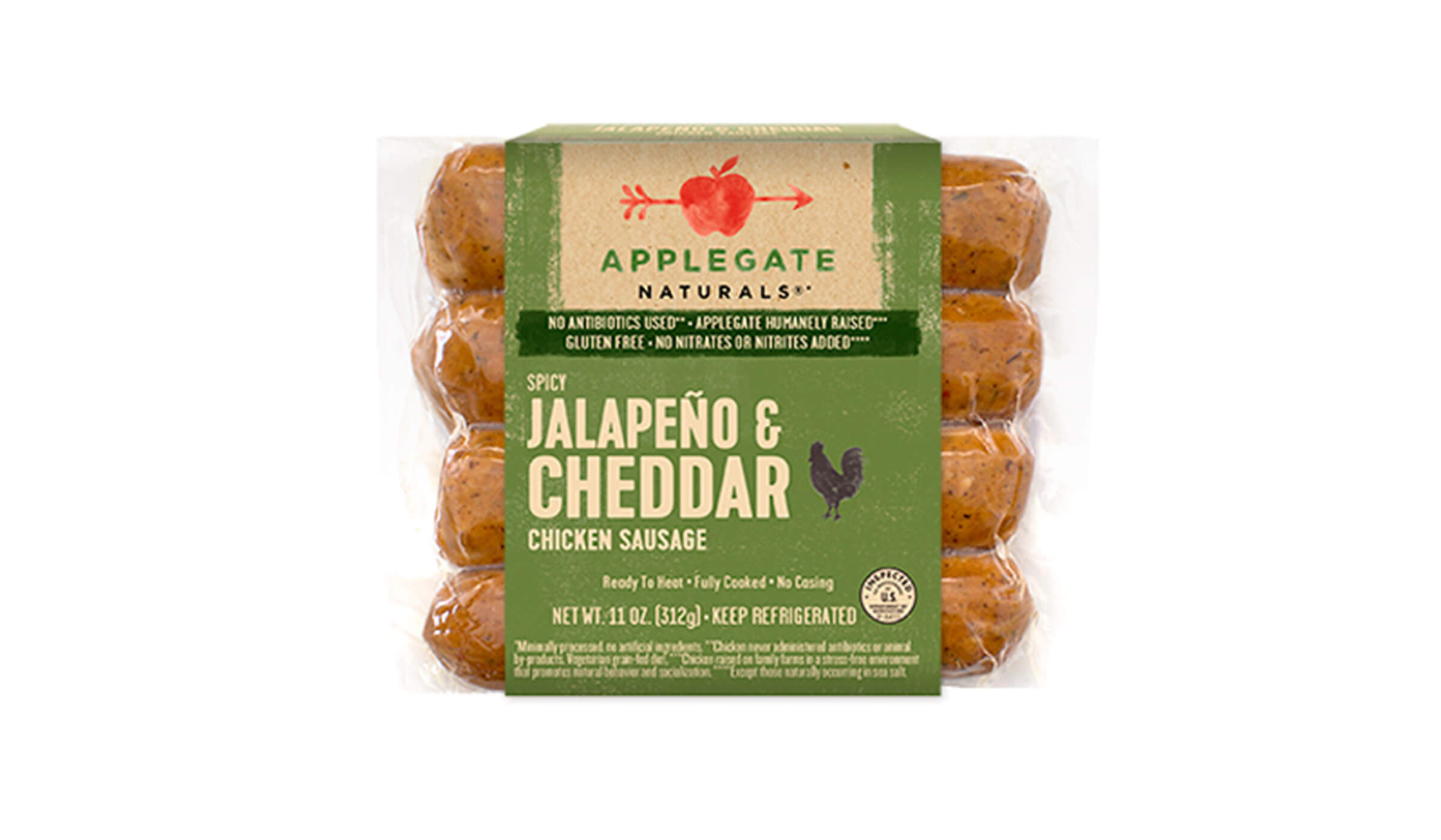 Applegate Naturals® jalapeno and cheddar sausage