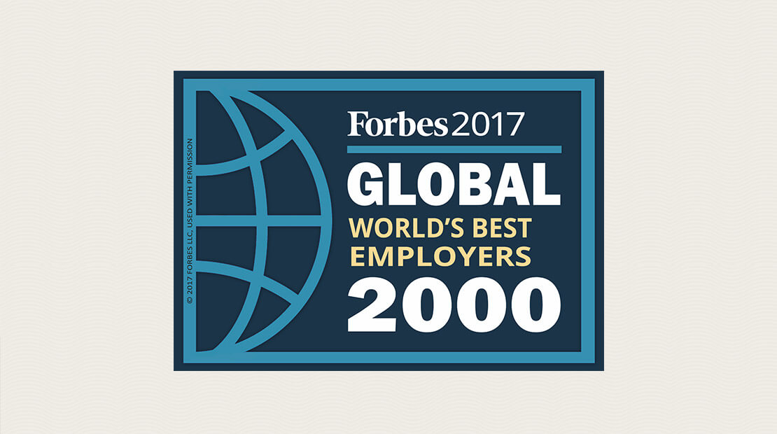 Forbes World’s Best Employers List