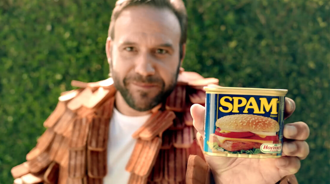 SPAM Suit Ad Delivers Hormel Foods