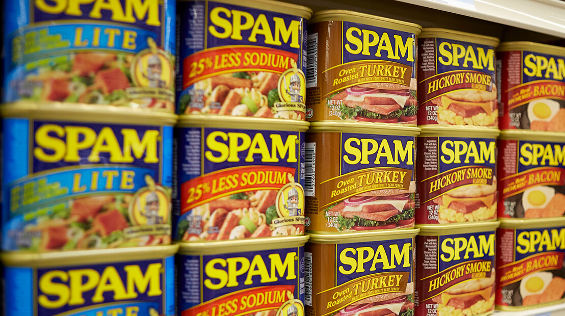 Hormel Foods SPAM® cans