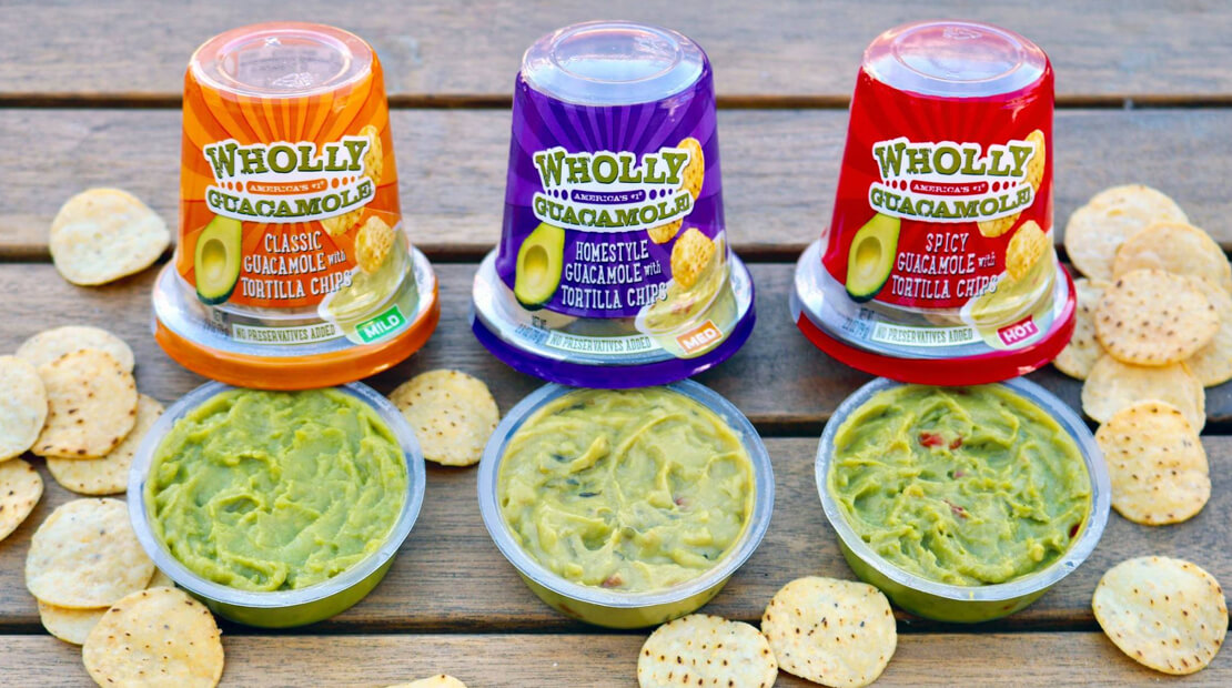 Wholly Guacamole Snack cups