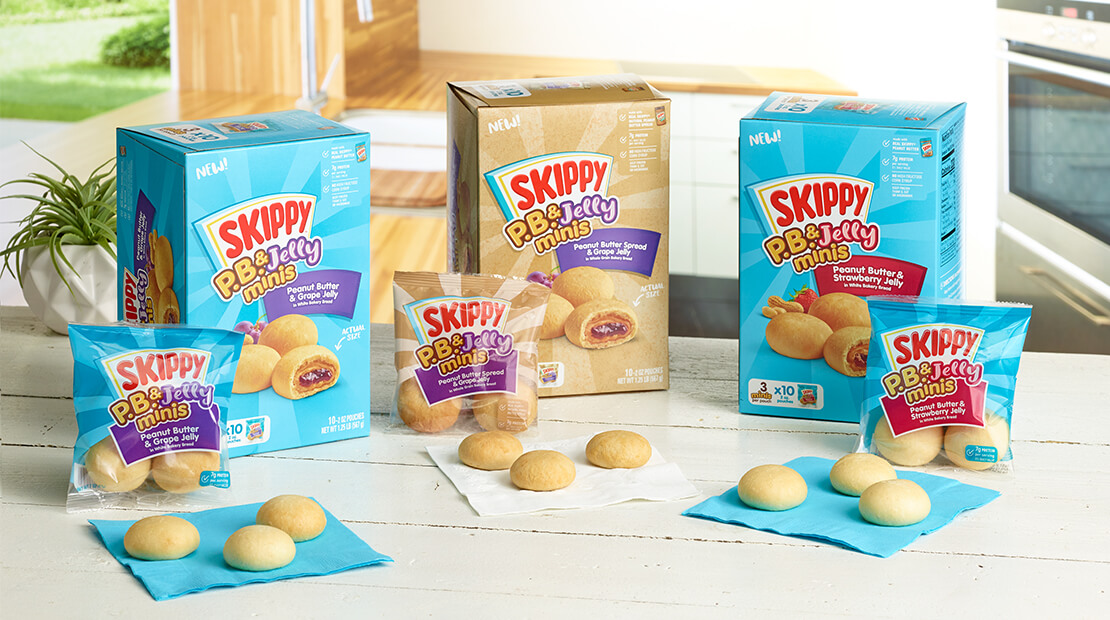 Skippy Releases New Peanut Butter and Jelly Mini Snacks Hormel Foods