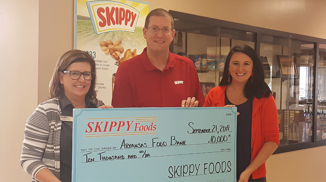 SKIPPY FOODS DONATION