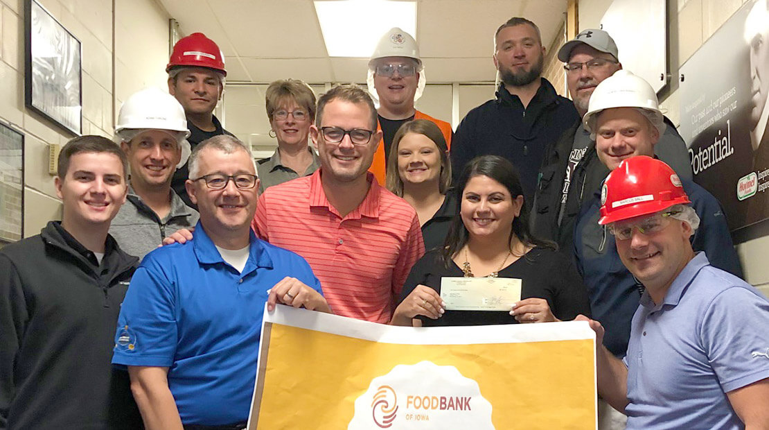 Hormel Foods Donation Helps Fight Hunger in Algona Hormel Foods