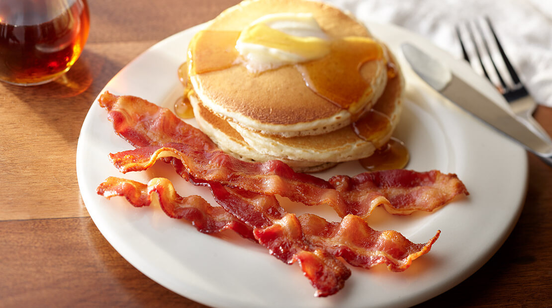 Bacon with Pancakes