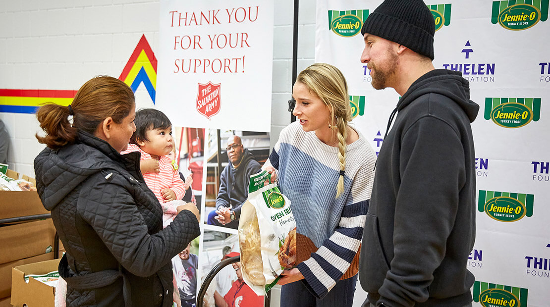 Thielen Turkey Donation