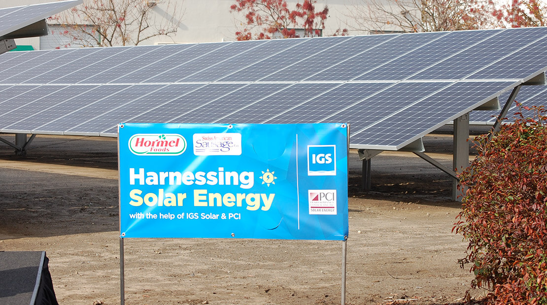 Hormel Installs Solar Panels At California Plant Hormel
