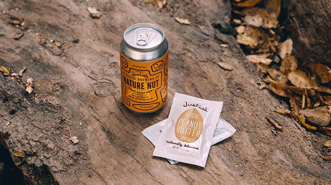 Nature Nut Beer and Justin's almond butter packets