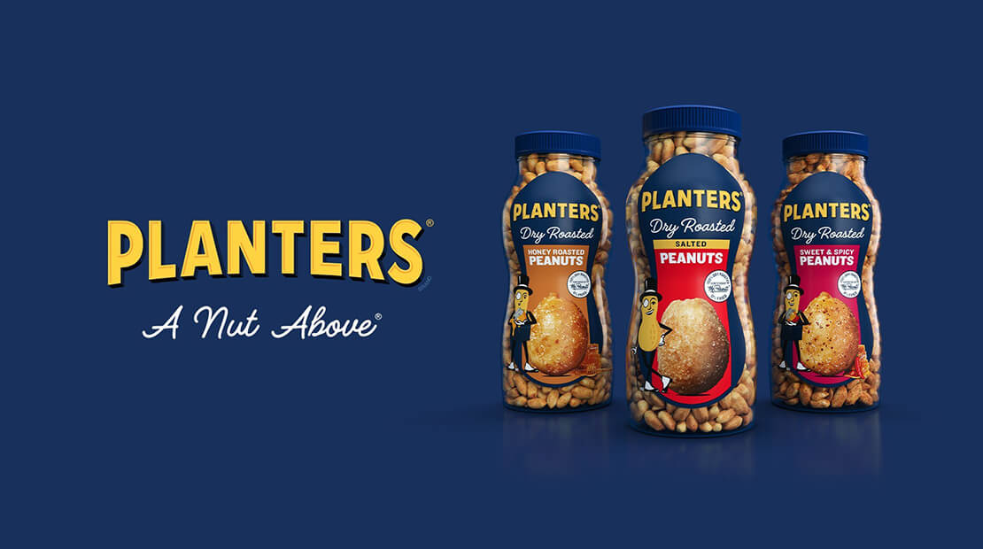 Planters Dry Roasted Packaging