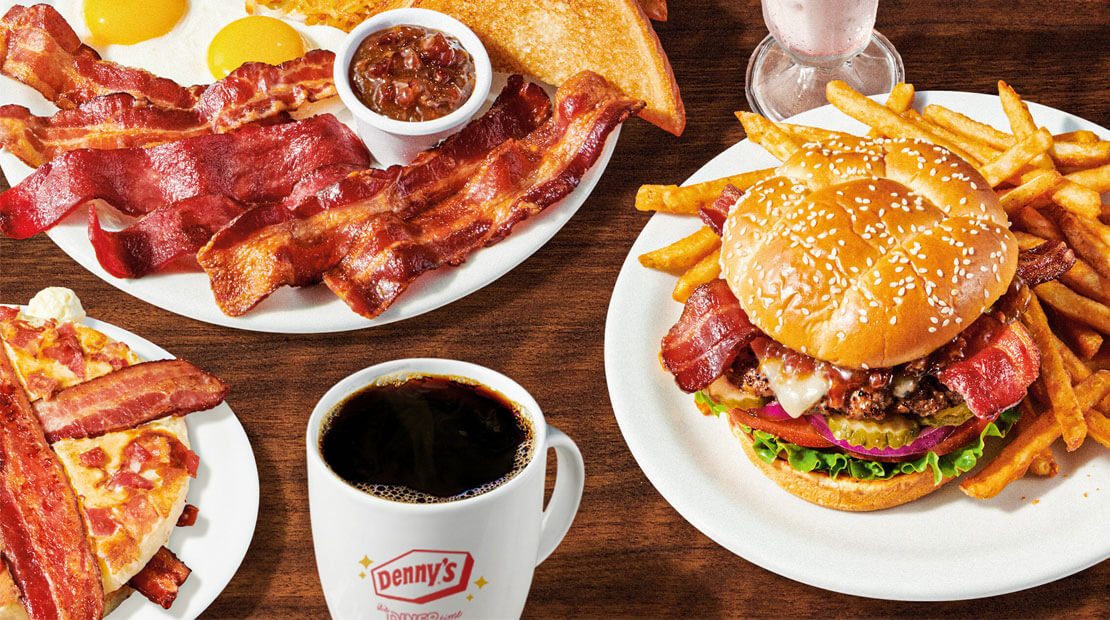 Denny's Baconalia Menu Returns to America's Diner Nationwide After 10 ...