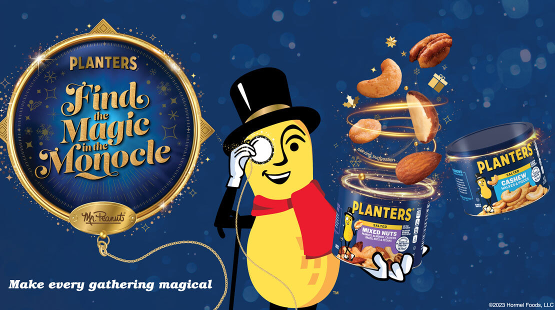 The Makers of the PLANTERS® Brand Celebrate the Holidays with Magic in the Monocle Sweepstakes