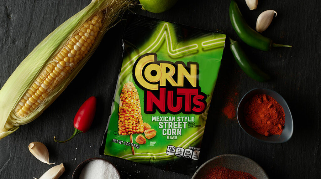 The Makers of the CORN NUTS® Brand Introduce A Bold New Flavor To The