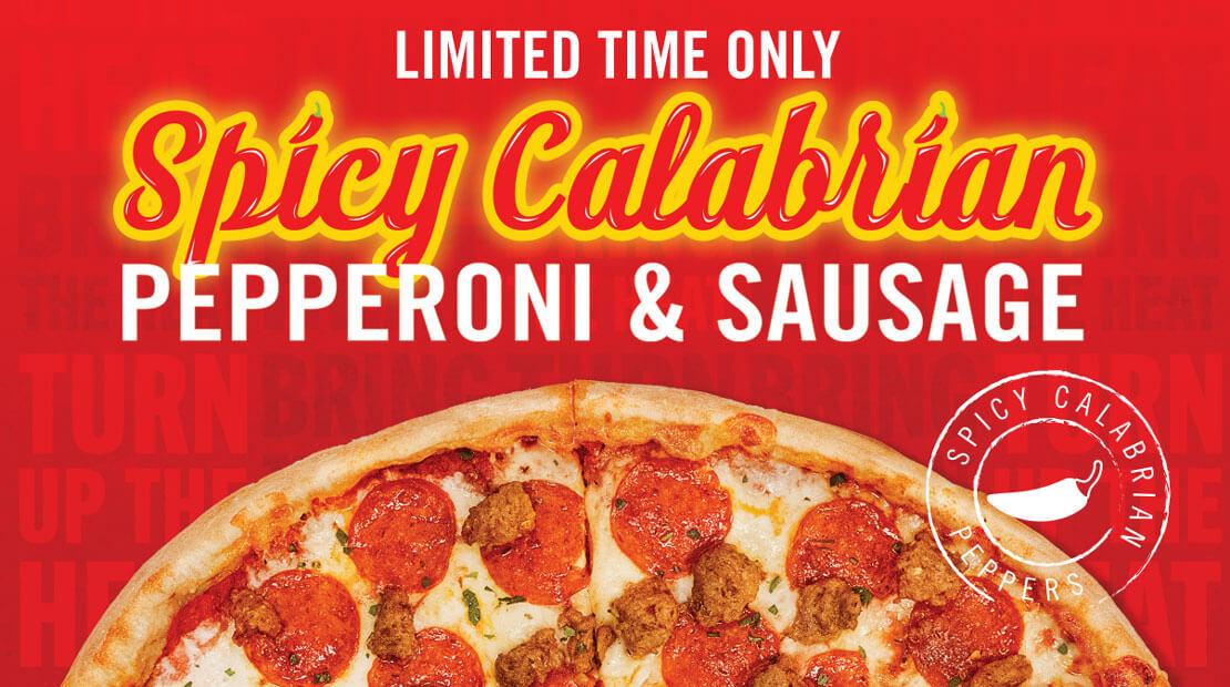 Sbarro Introduces Spicy Calabrian Pepperoni and Sausage Pizza Featuring New Hormel Foods Innovation