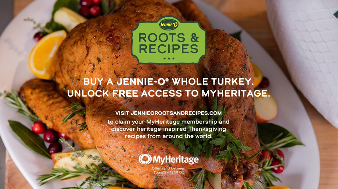 Jennie-O and MyHeritage Help Americans Trace Their Family Roots
