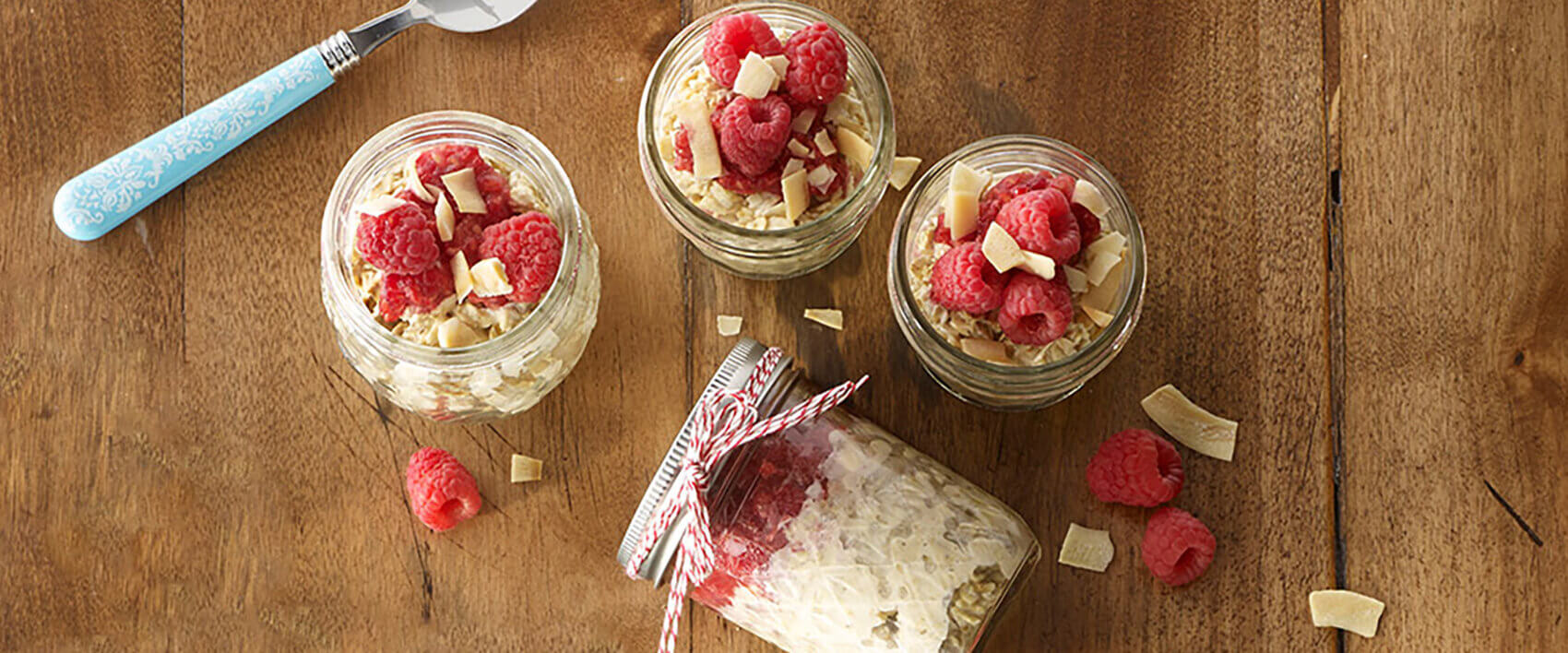Peanut Butter and Raspberry Overnight Oats - Hormel Foods