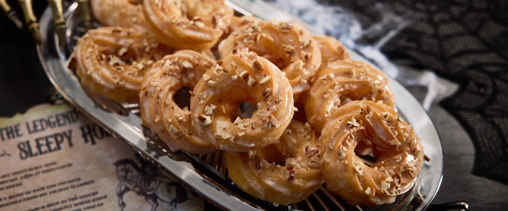 Buttered Rum and Pecan Crullers - Hormel Foods