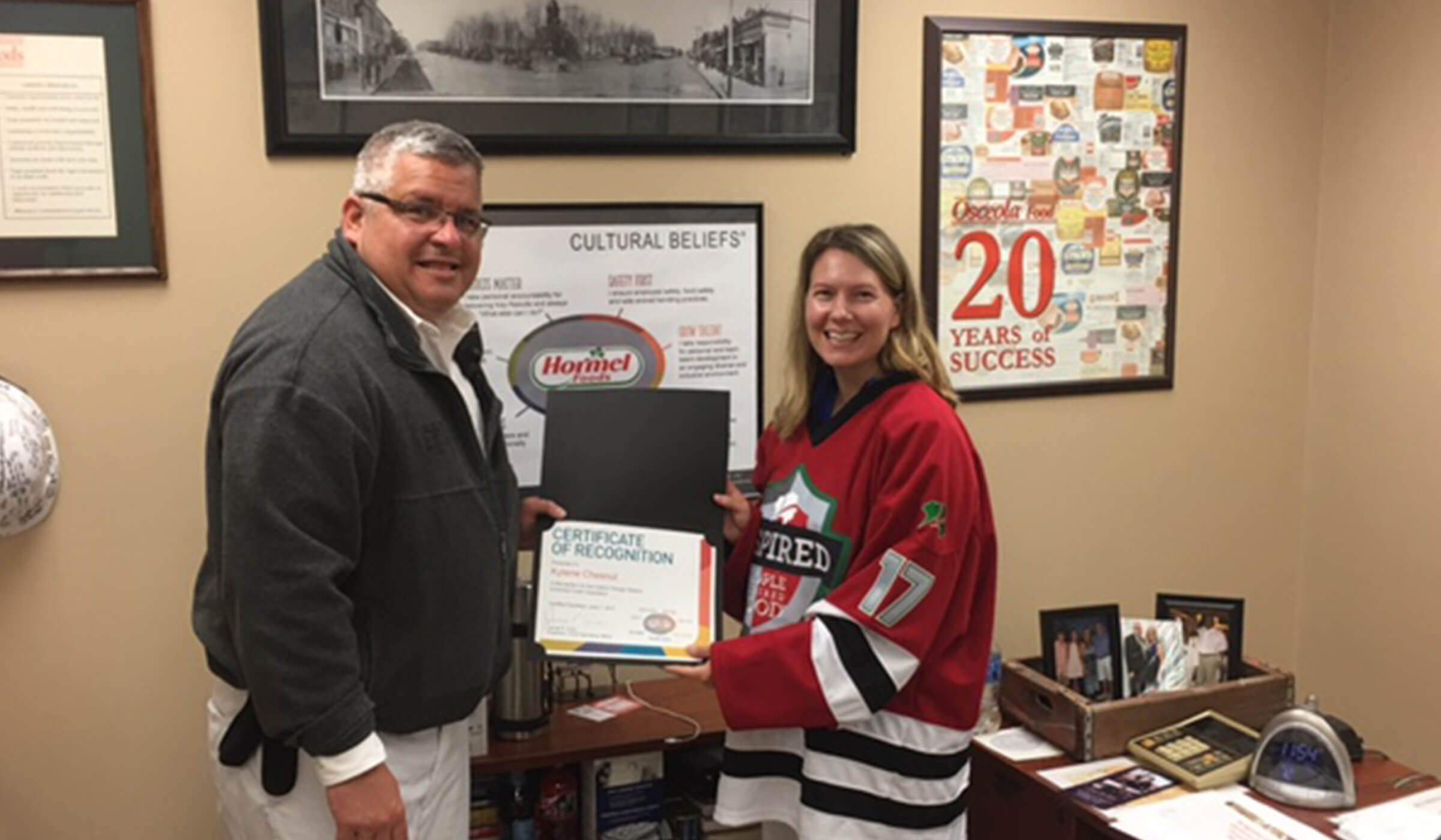 Osceola Food Pride of the Jersey Hormel Foods