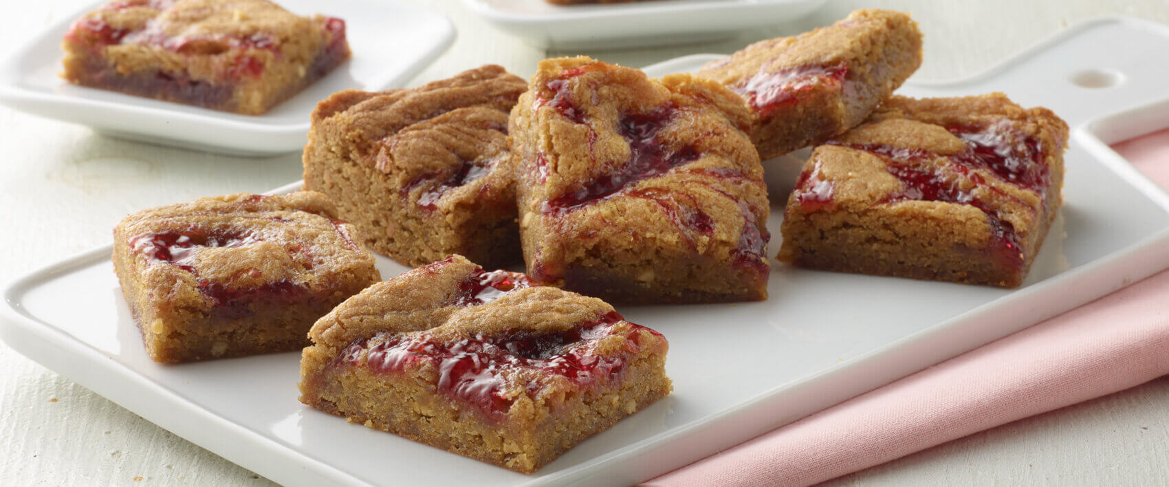 Peanut Butter and Jelly Blondies - Hormel Foods