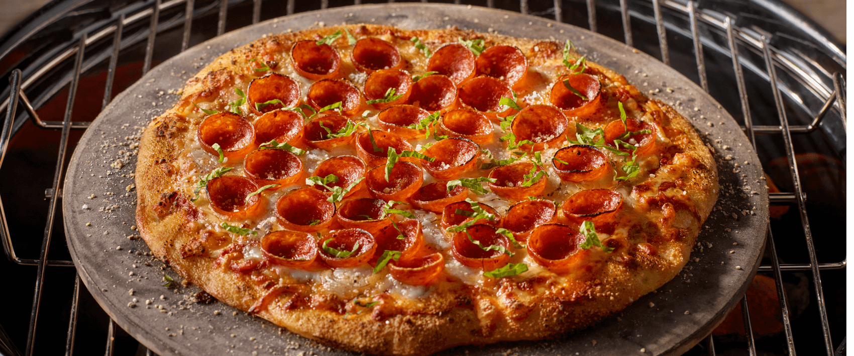 Grilled New York Pepperoni Cup N’ Crisp Pizza Hormel Foods