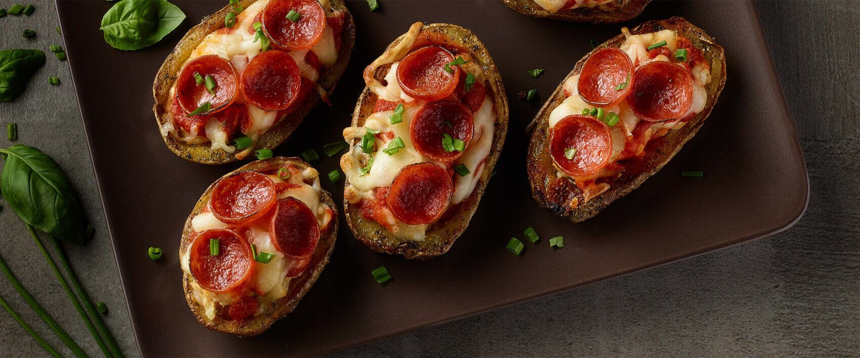 Pepperoni Potato Skins - Hormel Foods