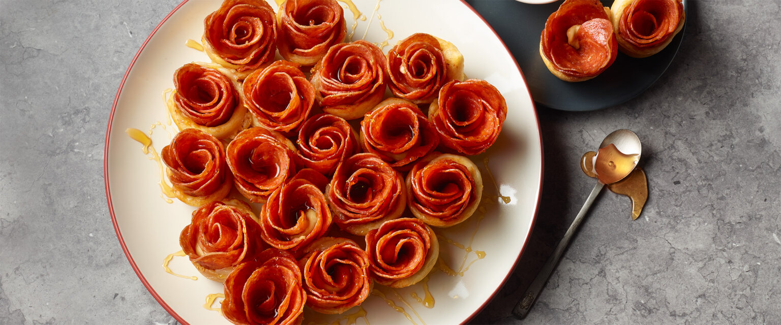Pepperoni Roses and Hot Honey - Hormel Foods