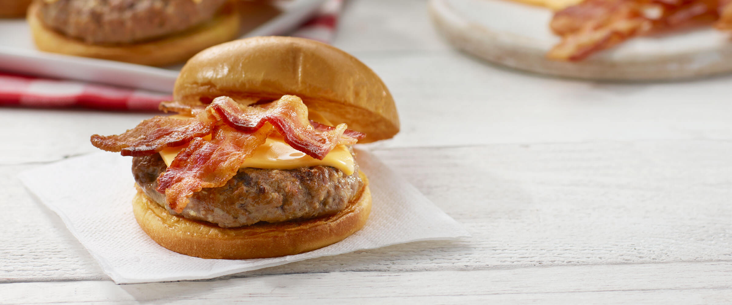 All-American Bacon Cheeseburgers