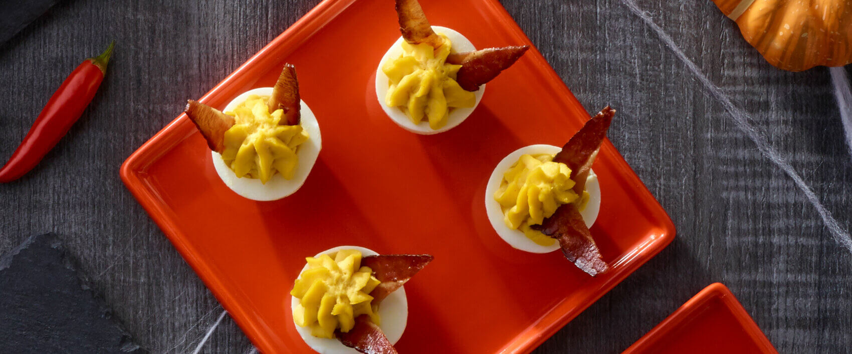 Bacon Topped Deviled Eggs - Hormel Foods