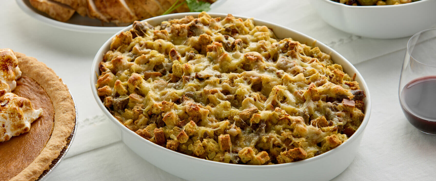 Bread Pudding and Turkey Sausage Stuffing - Hormel Foods