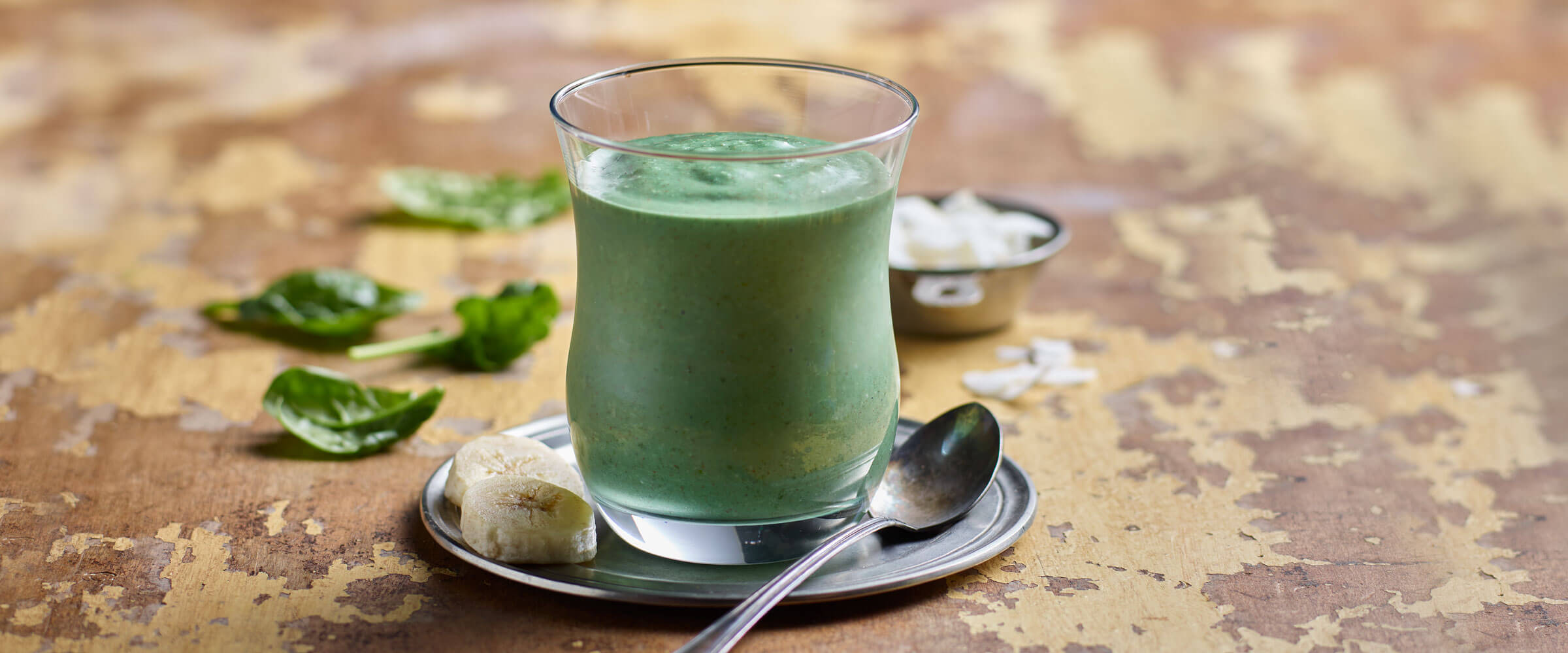 Coconut-Almond Green Smoothie