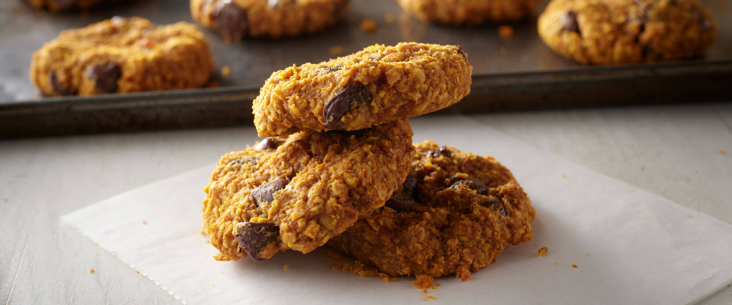 Gluten Free Pumpkin Chocolate Cookies