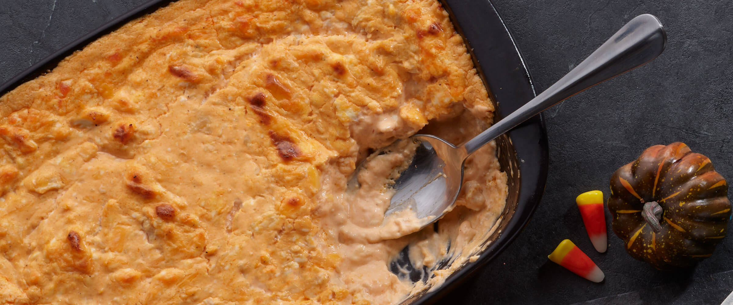 Hauntingly Delicious Buffalo Chicken Dip