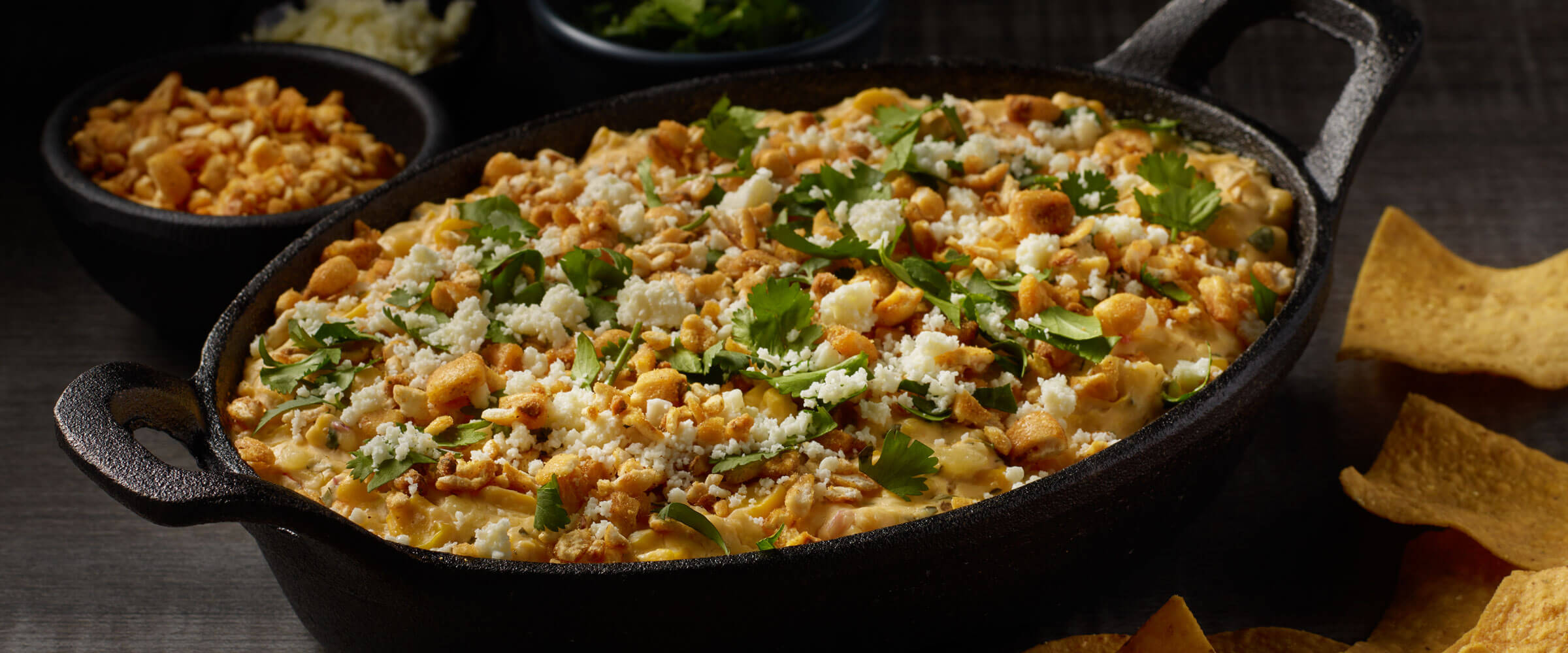 Mexican Style Street CORN NUTS® Kernels Street Corn Dip