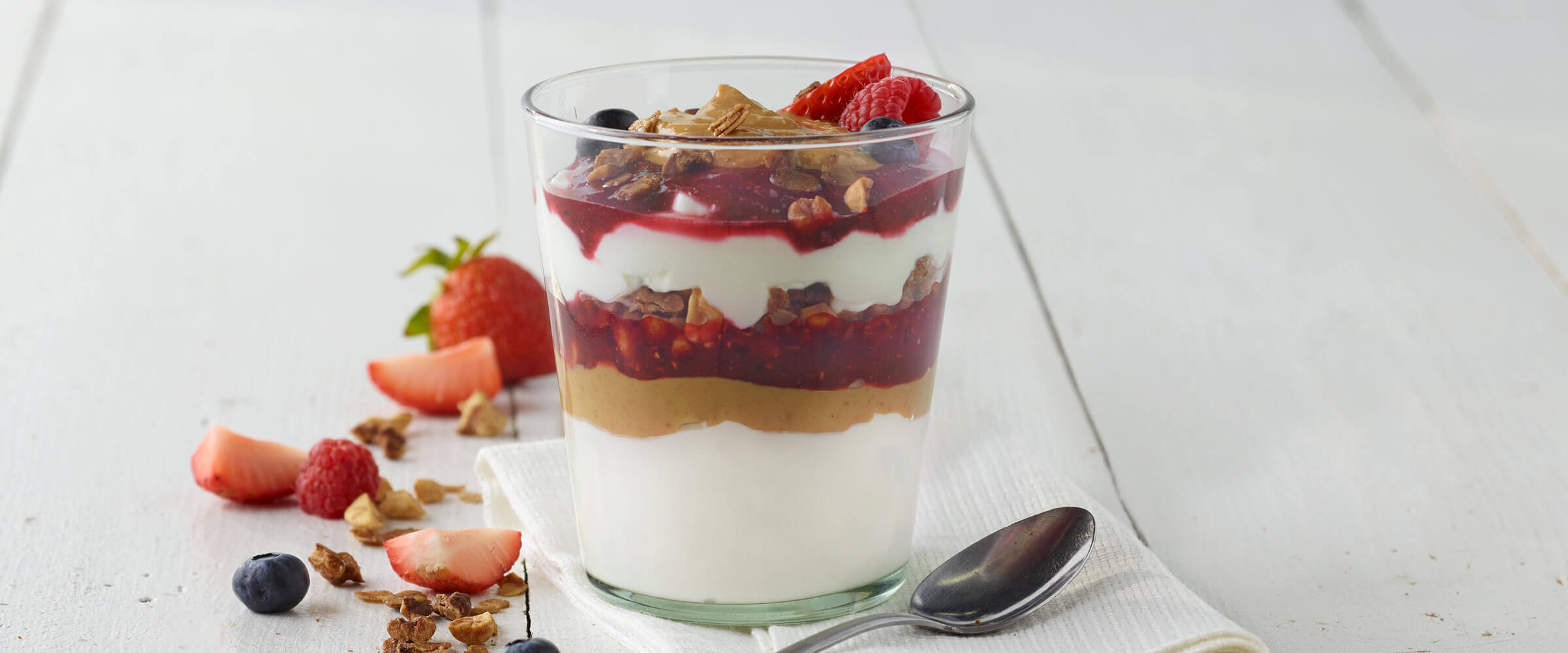 PB & J Yogurt Parfait