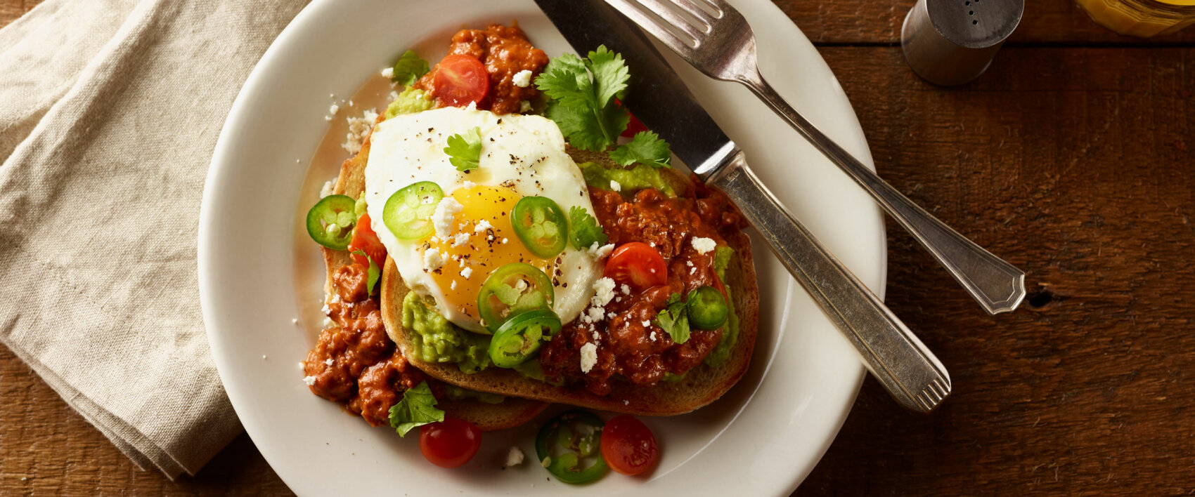 Chili-Avocado Breakfast Toast - Hormel Foods