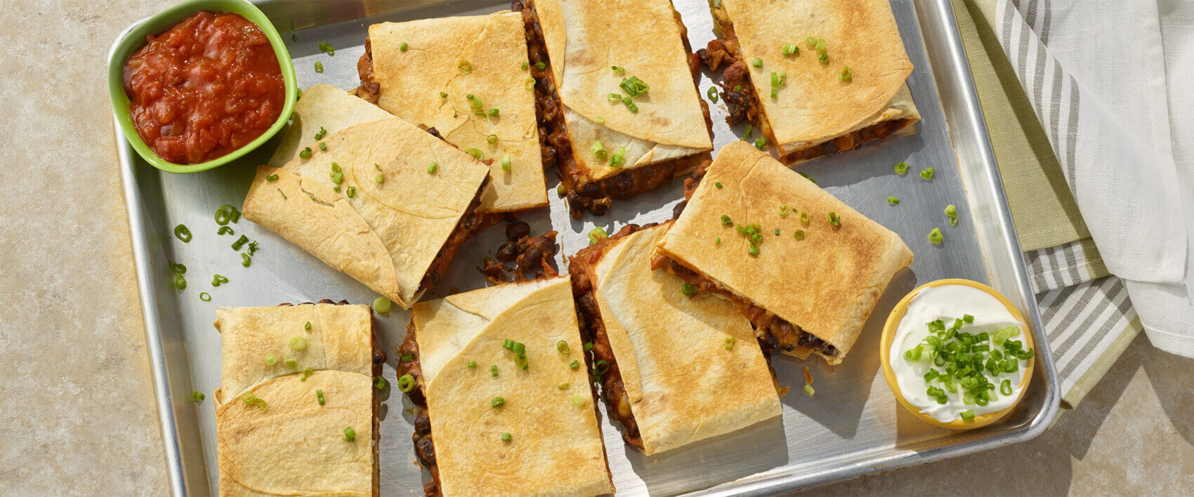 Chicken Chipotle Sheet Pan Quesadilla - Hormel Foods