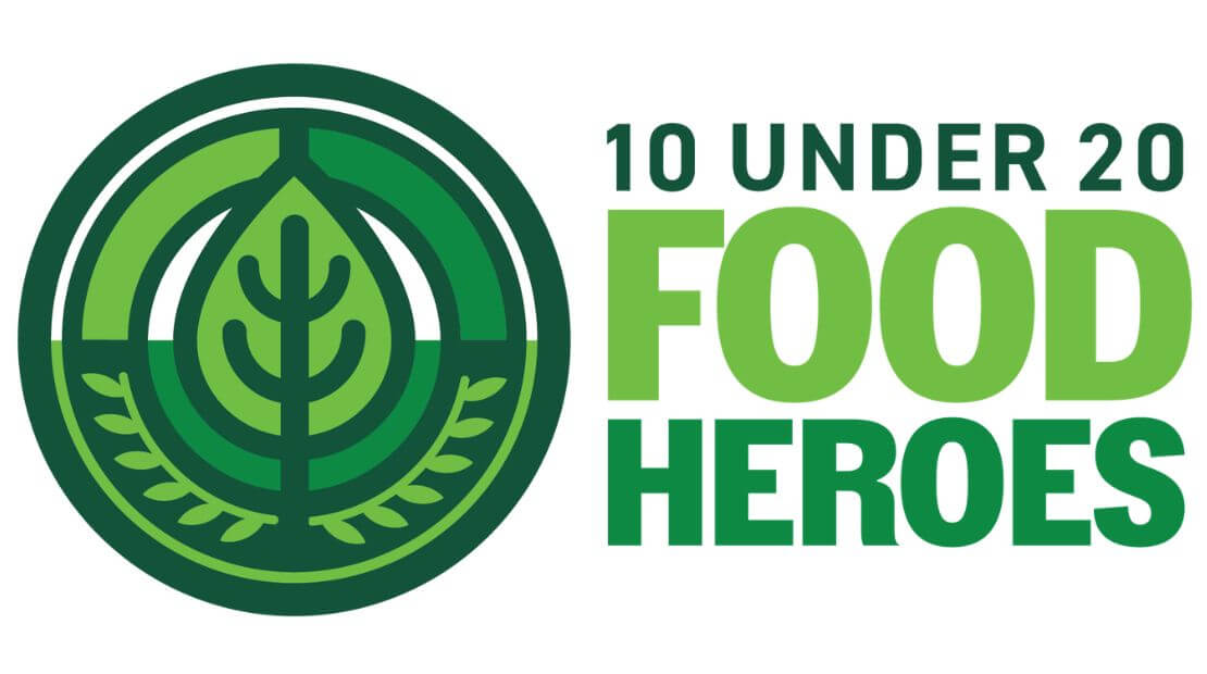 10 Under 20 Food Heroes Logo