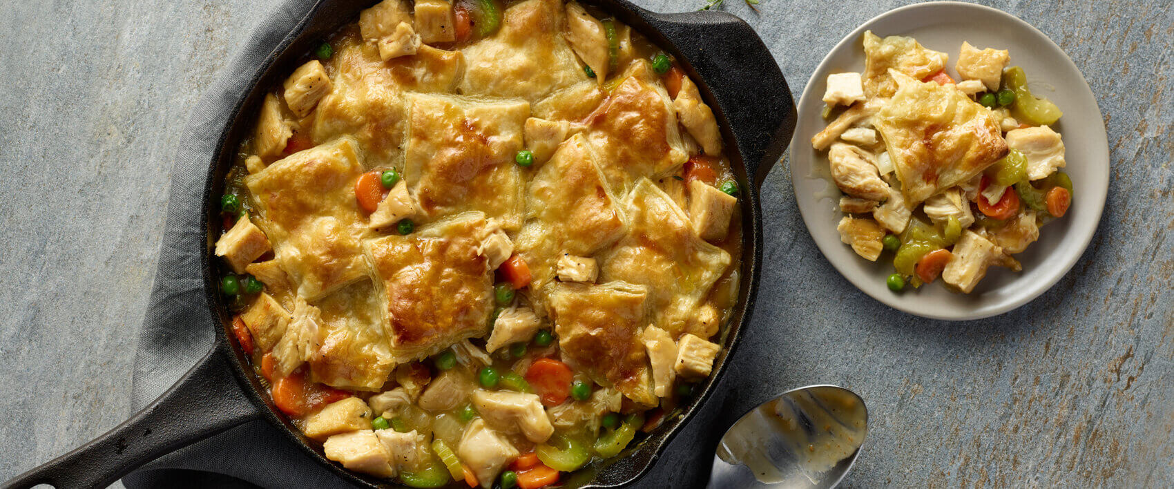 Skillet Chicken Pot Pie - Hormel Foods