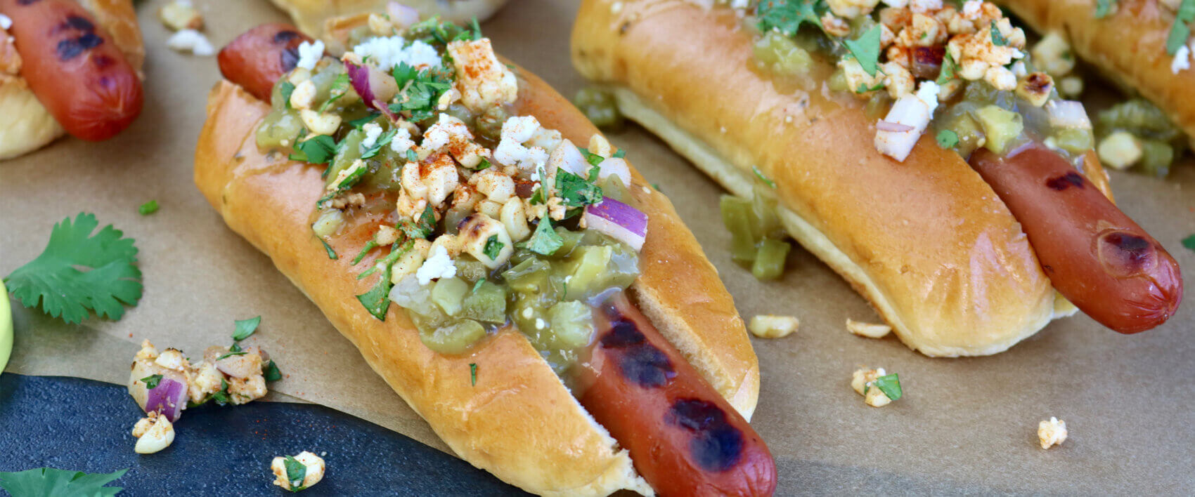 Street Corn & Verde Hot Dog - Hormel Foods